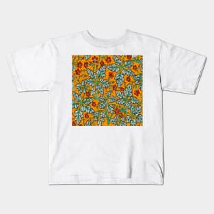 Betty's Yellow Flowers Kids T-Shirt